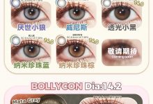 Bollycon&Ginomii半年抛 春游季大赏-彩色隐形眼镜‌彩瞳美瞳代理批发货源