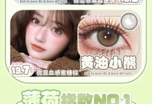 PEALOOK半年抛 季风薄荷实验室-彩色隐形眼镜彩瞳美瞳代理批发货源