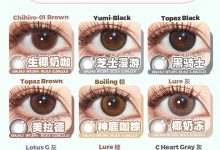 Truecon&Chennsy年抛&半年抛美瞳 联名开抢-彩色隐形眼镜‌彩瞳美瞳代理批发货源