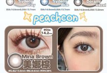 Licheechee&Peachcon韩产年抛美瞳 清仓福利-彩色隐形眼镜‌彩瞳美瞳批发货源网